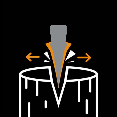 Hacha universal X-series X18 Fiskars Hoja S